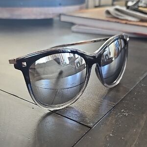 Guess Black and Silver Sunglasses